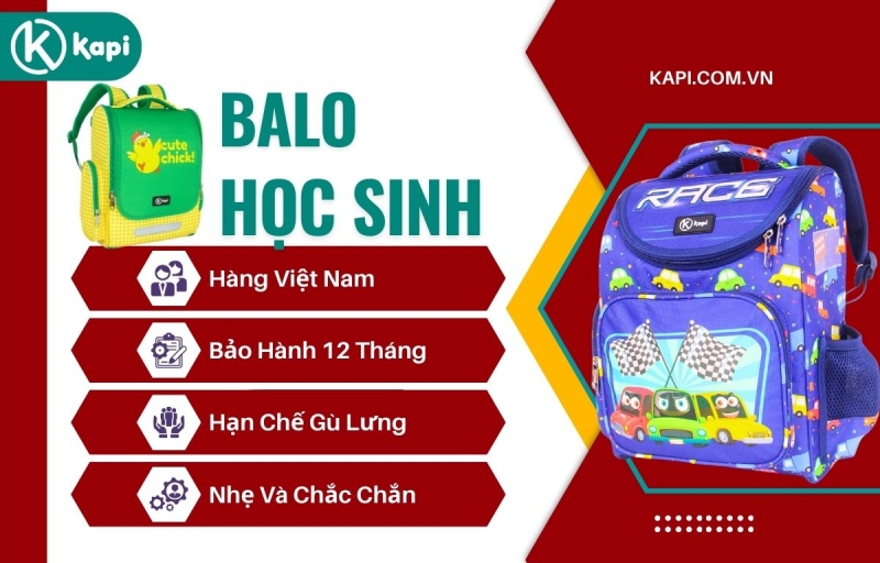 Balo Học Sinh: Sự Lựa Chọn Hợp Lý Cho Học Sinh