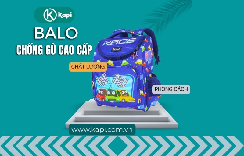 Bố mẹ nên chọn mua balo chống gù cao cấp cho trẻ