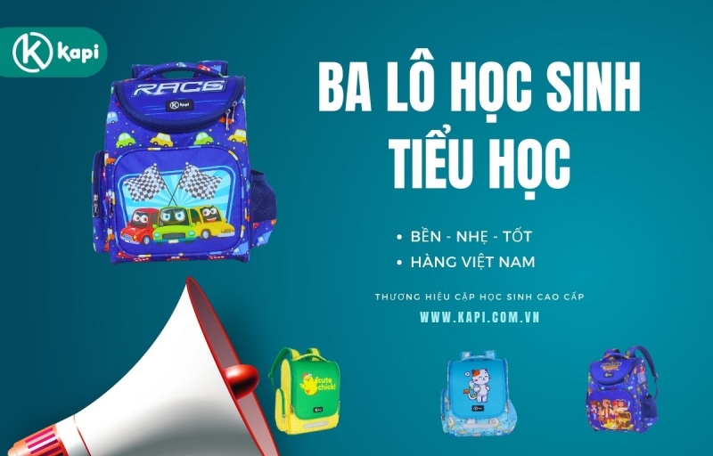 Tìm hiểu về Ba Lô Học Sinh Tiểu Học và Địa Chỉ Mua